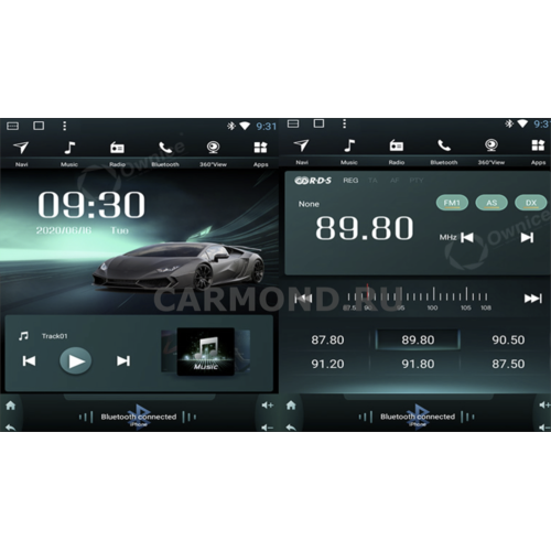 Штатная магнитола CarMedia OL-9510-HL для Mazda 6 2015-2018 на Android 10.0
