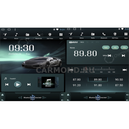 Штатная магнитола CarMedia OL-1775-HL для Hyundai Tucson IV 2020-2024 на Android 10.0