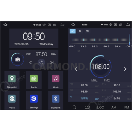 CarMedia OL-1616-2-HL для Toyota Highlander (U40) 2007-2013 на Android 10.0