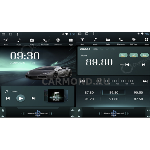 Штатная магнитола CarMedia OL-9424-HL для Toyota Land Cruiser 100 1998-2002 на Android 10.0