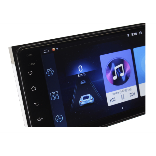 Автомагнитола Wide Media LC7001-ON-1/16 для SsangYong Actyon 2010-2013 на Android 8.0