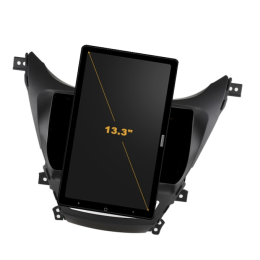 CarMedia OL-9706-RLX TESLA (вертикально-поворотный экран) для Hyundai Elantra V (MD) 2014-2016 на Android 10.0