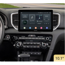 CarMedia OL-9780-1-RL TESLA (вертикально-поворотный экран) для Kia Sportage IV 2018-2022 серебро на Android 10.0