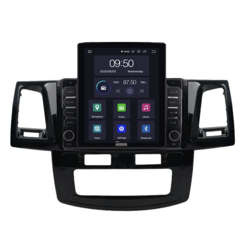 Штатная магнитола CarMedia OL-9603-HL для Toyota Hilux VII, Fortuner I 2011-2015 на Android 10.0