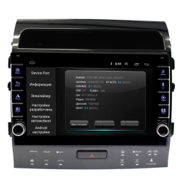 Штатная магнитола Wide Media LC1202ON-2/32 для Toyota Land Cruiser 200 2007-2015 (для авто без JBL, с 360) на Android 8.0