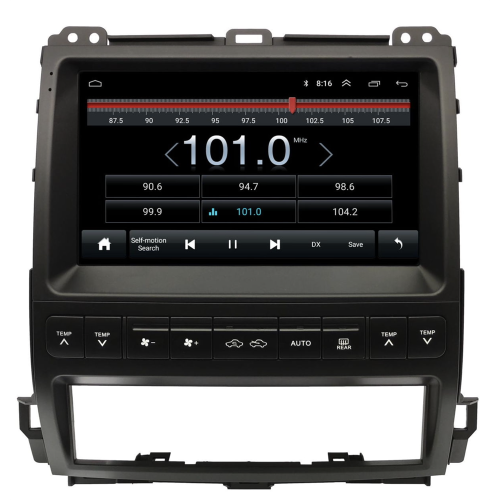 Автомагнитола Wide Media LC9632ON-1/16 для Lexus GX 470 2002-2009 (для авто с монитором) на Android 8.0