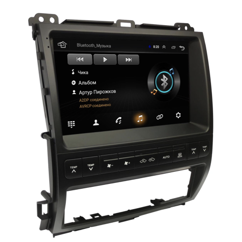 Автомагнитола Wide Media LC9632ON-1/16 для Lexus GX 470 2002-2009 (для авто с монитором) на Android 8.0