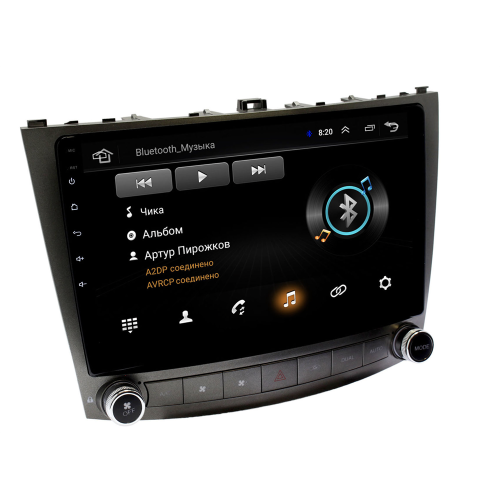 Автомагнитола Wide Media LC1145ON-1/16 для Lexus IS 250 2006-2012 (для авто без монитора) на Android 8.0