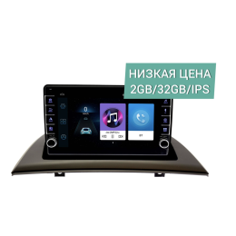 Штатная магнитола Wide Media LC9361ON-2/32 для BMW X3 (E83) 2003-2010 на Android 8.0