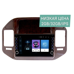 Штатная магнитола Wide Media LC9387ON-2/32 для Mitsubishi Pajero III 1999 - 2006 на Android 8.0