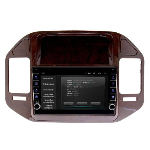 Штатная магнитола Wide Media LC9387ON-2/32 для Mitsubishi Pajero III 1999 - 2006 на Android 8.0