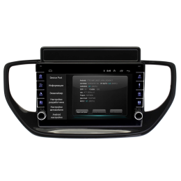 Штатная магнитола Wide Media LC9494ON-2/32 для Hyundai Solaris 2020+ на Android 8.0