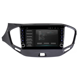 Штатная магнитола Wide Media LC9171ON-2/32 для Lada Vesta 2015 - 2022 (для авто с камерой) на Android 8.0