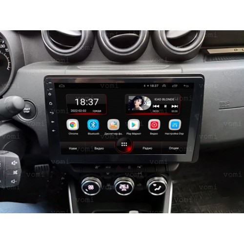 Штатная магнитола Vomi AK401R10-MTK для Renault Duster 2021+ на Android 10.0