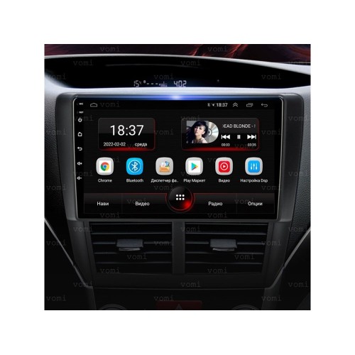 Штатная магнитола Vomi AK438R9-MTK для Subaru Forester III 2008-2013, Impreza III 2007-2013 на Android 10.0