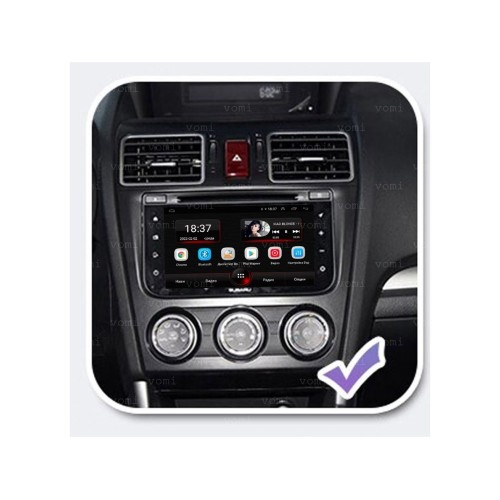 Штатная магнитола Vomi AK439R9-MTK для Subaru Forester IV 2013-2014 на Android 10.0