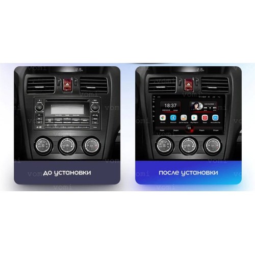 Штатная магнитола Vomi AK439R9-MTK для Subaru Forester IV 2013-2014 на Android 10.0