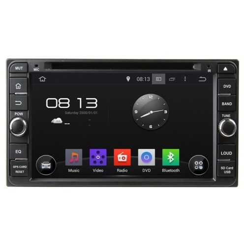 Штатная магнитола CarMedia MKD-6952-P6 для Toyota (200х100мм) универсальная на Android 10.0