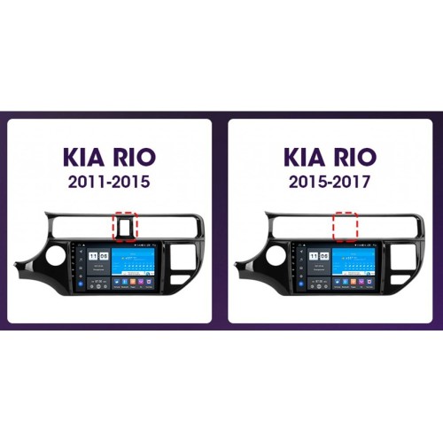 Штатная магнитола Vomi ZX434R9-9863-LTE для KIA Rio 2011-2015 на Android 10.0