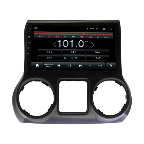Автомагнитола Wide Media LC1235ON-1/16 для Jeep Wrangler 2011 - 2014 на Android 8.0