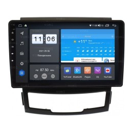Штатная магнитола Vomi ZX525R9-7862-LTE для SsangYong Actyon II 2010-2013 на Android 10.0