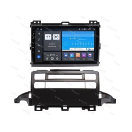 Штатная магнитола Vomi ZX559R9-7862-LTE для Toyota Prado 120 2002-2009 для разделения магнитолы и климат-контроля на Android 10.0