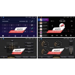 Штатная магнитола Vomi ZX360R9-7862-LTE-4-64 для Toyota Prado 150 2009-2013 на Android 10.0