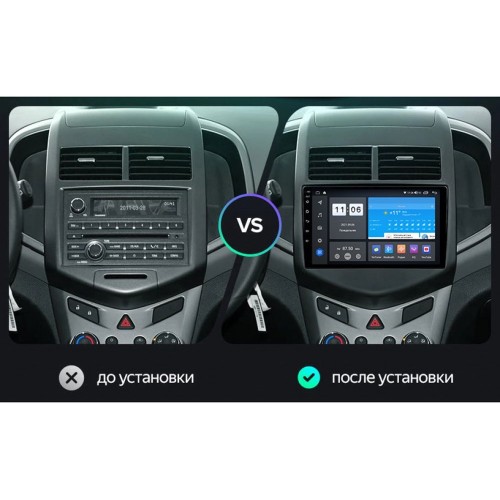 Штатная магнитола Vomi ZX491R9-7862-LTE-4-64 для Chevrolet Aveo II 2011-2020 на Android 10.0