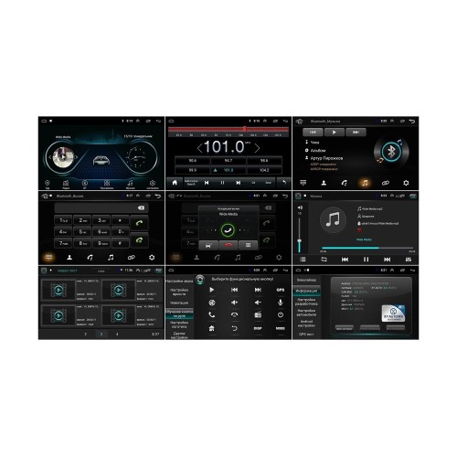 Автомагнитола Wide Media LC7103ON-1/16 для Lada Granta FL 2018-2025 на Android 8.0