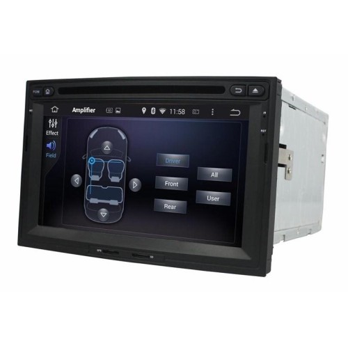Магнитола CarMedia XN-7081-P30 для Peugeot 3008, 5008, Partner 2008+ на Android 10.0