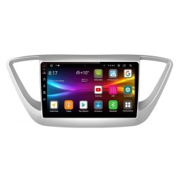 Штатная магнитола Vomi FX315R9-MTK-LTE для Hyundai Solaris 2017+ на Android 10.0
