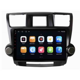 Parafar для Toyota Highlander 2007-2012 на Android 10.0 (PF035AHD-Low)