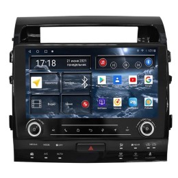 Штатная магнитола Redpower K71203 для Toyota Land Cruiser 200 2010-2012 с климат-контролем на магнитоле на Android 10.0