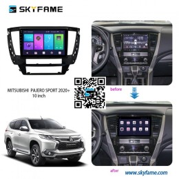 CarMedia SF-9638-2-D для Mitsubishi Pajero Sport 2019-2025 на Android 10.0