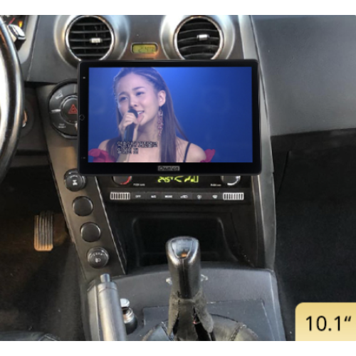 Штатная магнитола CarMedia OL-9762-RL TESLA (вертикально-поворотный экран) для SsangYong Actyon, Korando 2010-2013 на Android 10.0