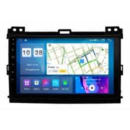 Автомагнитола Roximo 6/128 ГБ RI-1105 (с DSP и 4G-SIM) для Toyota Land Cruiser Prado 120 2002-2009 на Android 11.0