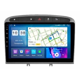 Автомагнитола Roximo 6/128 ГБ RI-2901 для Peugeot 308 I, 408 2007-2017 на Android 11.0