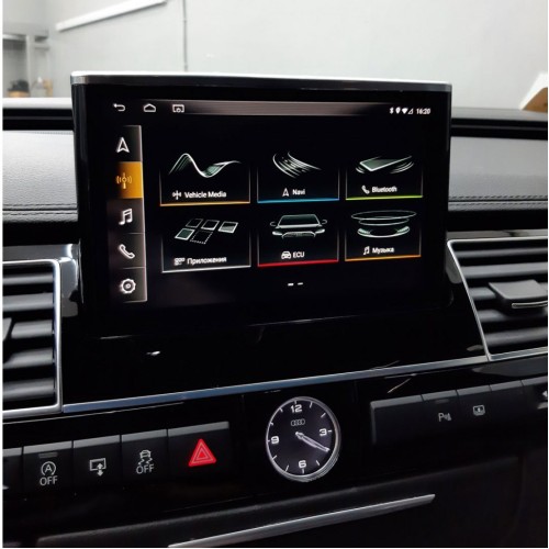 Штатная магнитола 4/64 ГБ RDL-1608 для Audi A8 2009-2017 на Android 10.0