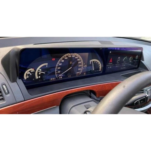 Штатная магнитола 6/128 ГБ RDL-7121 для Mercedes-Benz S-класс (W221) 2005-2013 + приборная панель на Android 11.0