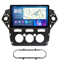 Автомагнитола Parafar для Ford Mondeo IV 2010-2015 (без Navi) (Manual C / AC) на Android 11.0 (PF145UHD)