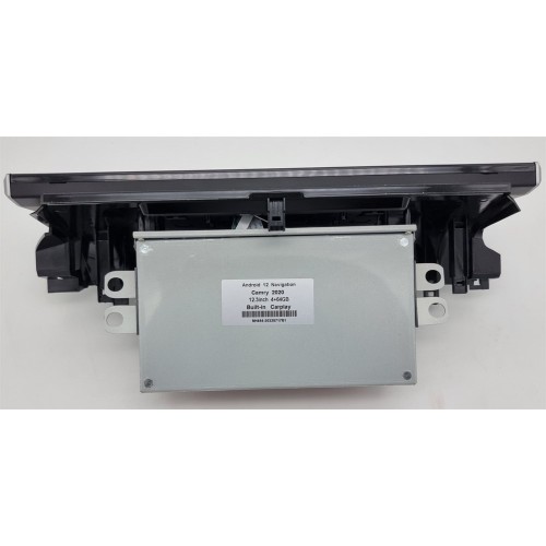 Штатная магнитола CarMedia NH-T1207 для Toyota Camry 2021+ (без JBL) на Android 10.0