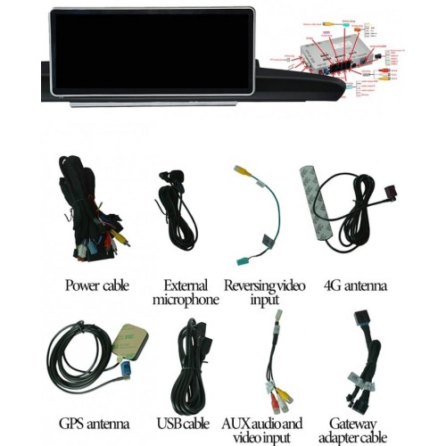 Штатная магнитола CarMedia HL-1019-1 для Audi A6 (C7) 2011-2018 на Android 11.0