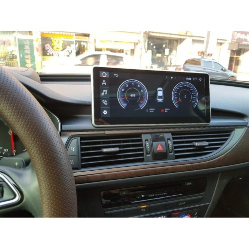 Штатная магнитола CarMedia HL-1019-2 для Audi A6 2015-2018 на Android 11.0