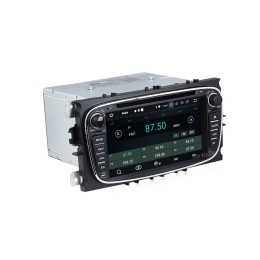 CarMedia MKD-7028S-P6 для Ford Focus II, Mondeo, S-MAX, Galaxy серебро на Android 10.0