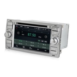 CarMedia MKD-7031B-P6 для Ford Focus 2 2005-2007, Transit 2006-2015, C-Max 2003-2010, Fusion 2005-2012 (230х120мм) cеребро на Android 10.0