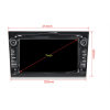 Штатная магнитола CarMedia MKD-7408b-P6 для Opel Astra, Vectra, Corsa, Zafira 2004-2017 на Android 10.0 черный лак