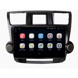Parafar для Toyota Highlander 2007-2012 на Android 10.0 (PF035Lite-Low)