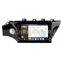 Штатная магнитола CarMedia OL-1742-2-F (с кнопками) для Kia Rio IV 2017-2020 на Android 10.0