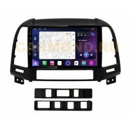Штатная магнитола Unison QL008M для Hyundai Santa Fe 2005-2012 на Android 10.0