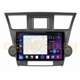 Штатная магнитола Unison QL035M для Toyota Highlander (U40) 2007-2013 на Android 10.0